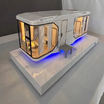 Contemporary Design Style Solar Space Capsule House The Ultimate Expandable Container