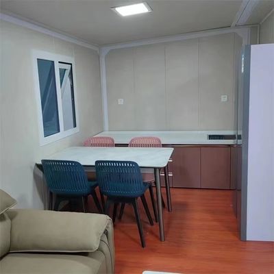 Foldable Double-winged Container House with MGO Board Floor and Online Technical Support